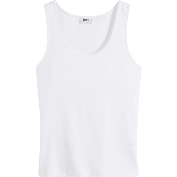 top bonprix bianco