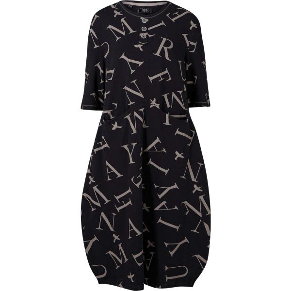 vestiti midi/longuette bonprix nero