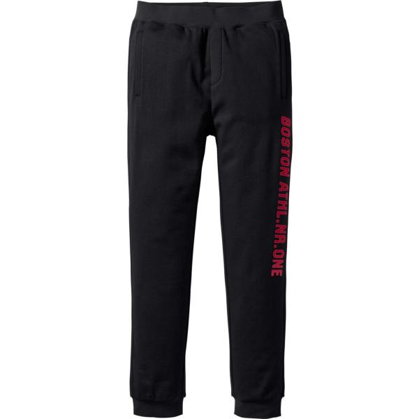 pantaloni Bpc bonprix collection nero con stampe