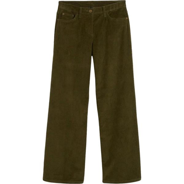 Pantaloni da donna in marrone scuro bonprix