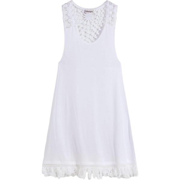 vestiti da spiaggia bonprix bianco