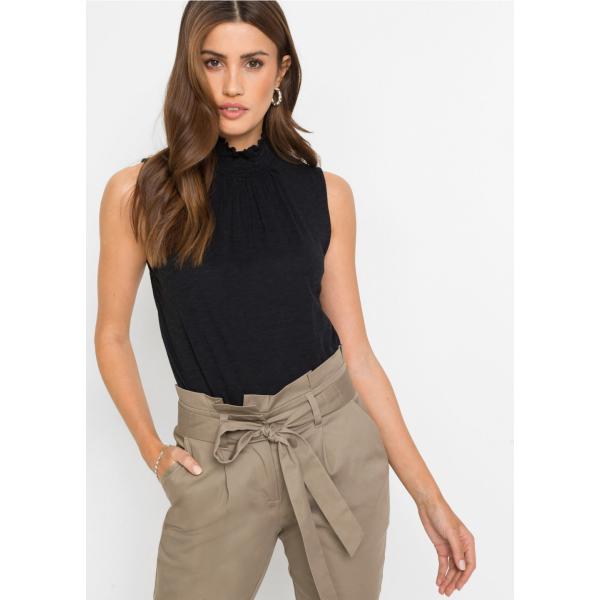 top Bodyflirt nero