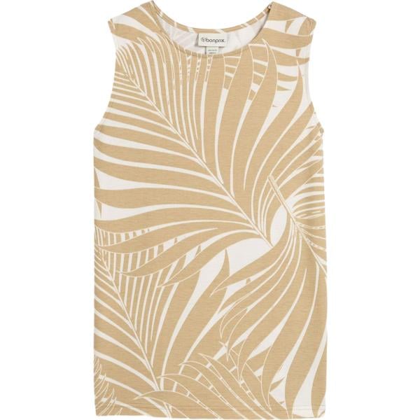 top bonprix marrone