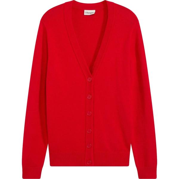 cardigans bonprix rosso