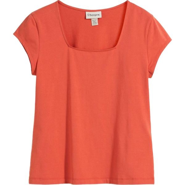 t-shirt bonprix arancione