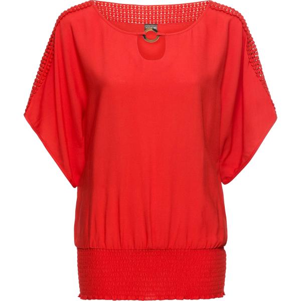 bluse bonprix rosso