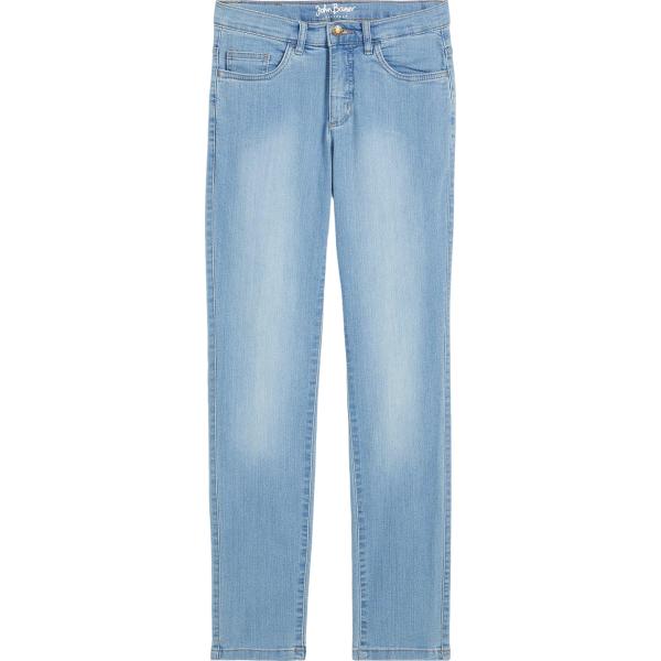 jeans dritti bonprix blu