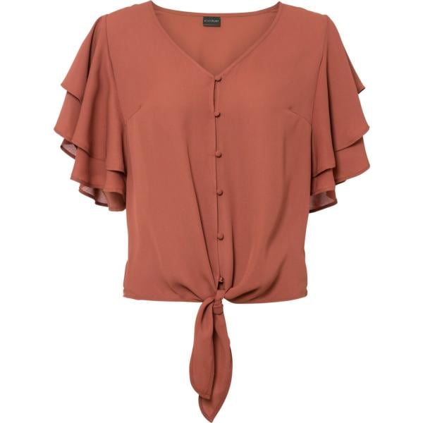 camicie bonprix marrone