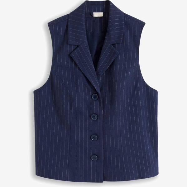 gilet bonprix blu a righe