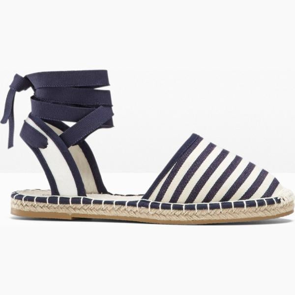 espadrillas bonprix bianco a righe