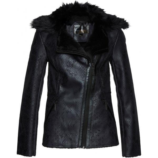 Giacca in pelle sintetica Bpc selection premium nero