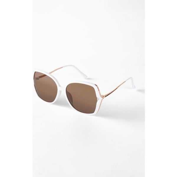occhiali da sole bonprix bianco