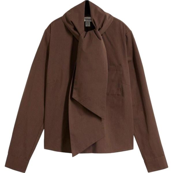 bluse bonprix marrone