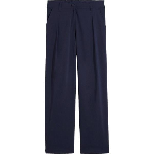 Pantaloni da donna in blu scuro in viscosa bonprix