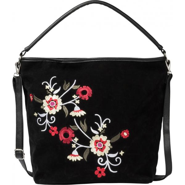 borse a tracolla Bpc bonprix collection nero a fiori