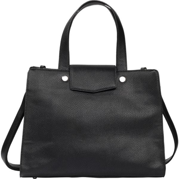 Borsa a tracolla con borchie e zip interno foderato in pelle sintetica nero Bpc bonprix collection nero