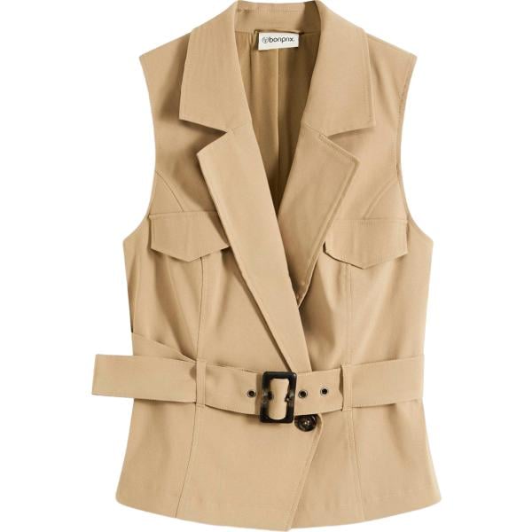 gilet bonprix marrone
