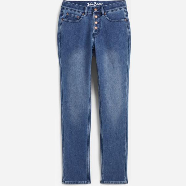 jeans dritti bonprix blu