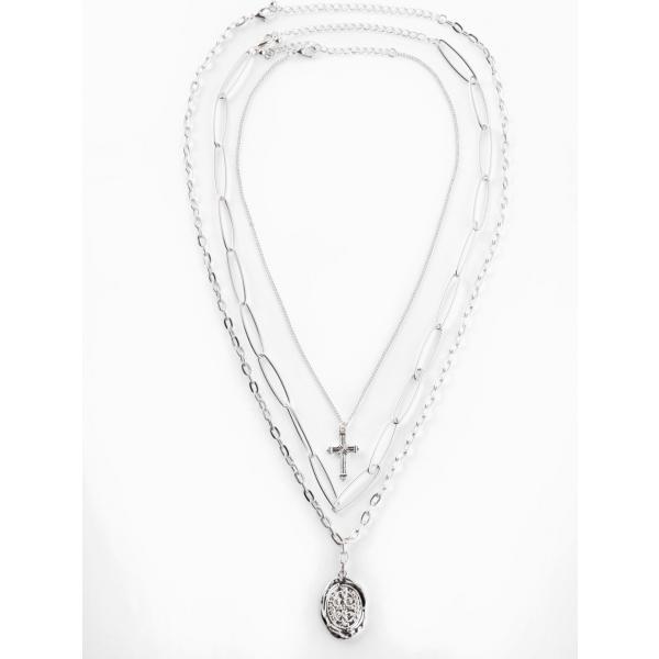 Collana argento Bpc bonprix collection grigio