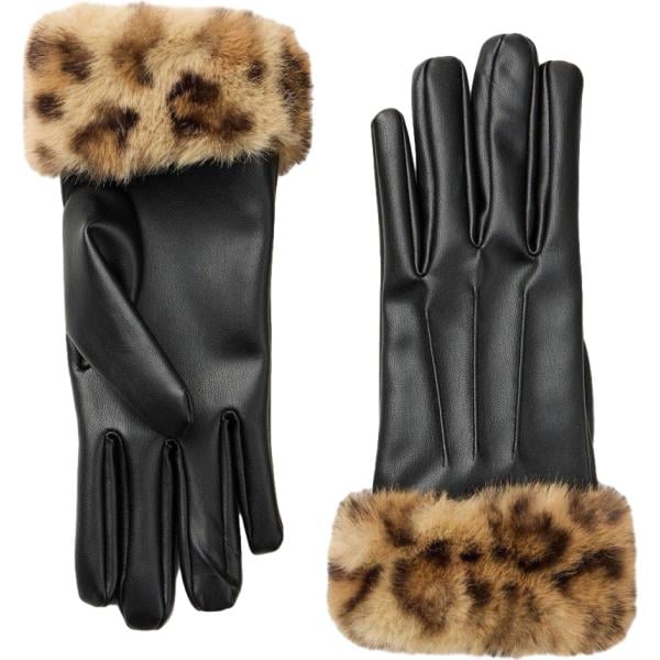 Guanti da donna in nero pece bonprix
