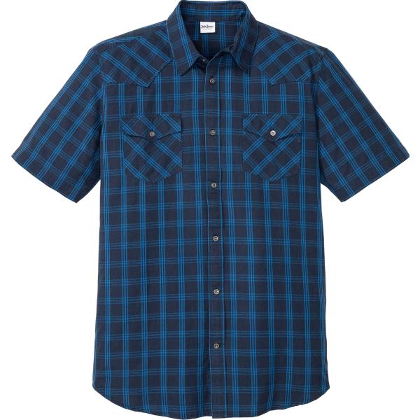 camicie a manica corta bonprix blu