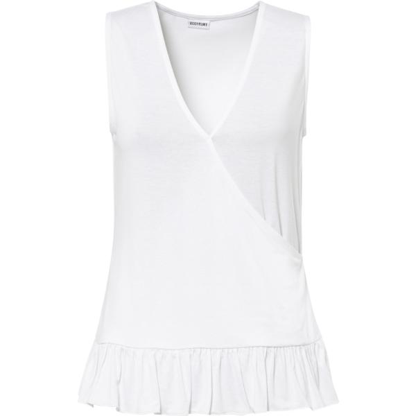top Bodyflirt bianco