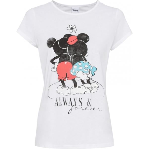 t-shirt Disney bianco con stampe