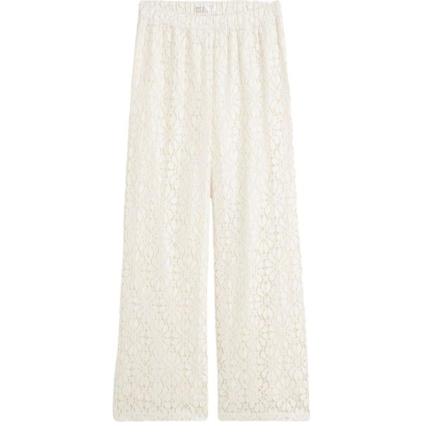 pantaloni bonprix bianco