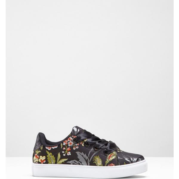 Sneakers con plateau nero Bodyflirt nero