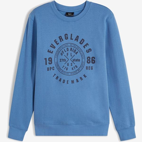 felpe bonprix blu con stampe