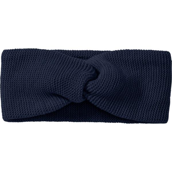 Sciarpa copricapo con fasce in in maglia blu Bpc bonprix collection blu