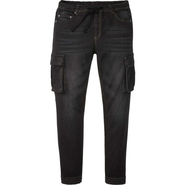 jeans slim fit bonprix nero