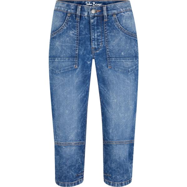 pantaloni capri bonprix blu