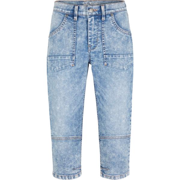 pantaloni capri bonprix blu