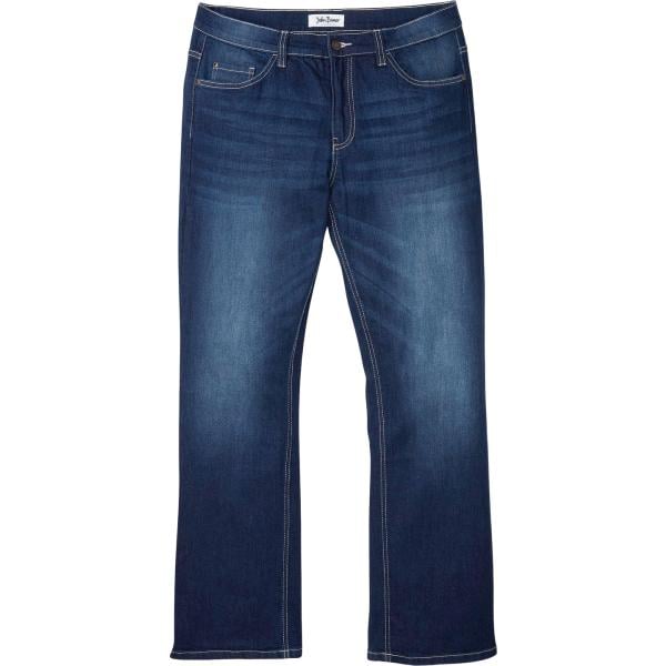 jeans bootcut bonprix blu