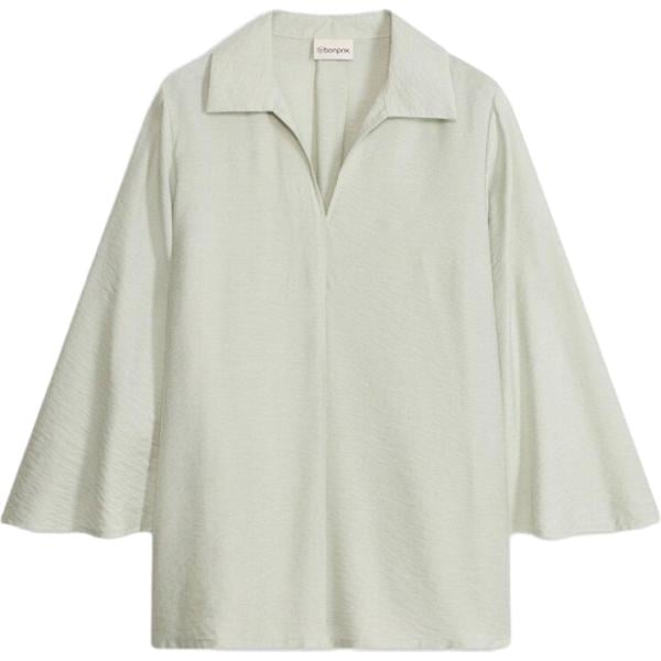 Tunica da donna in bianco avorio in viscosa bonprix