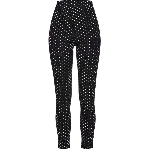 leggings bonprix nero a pois