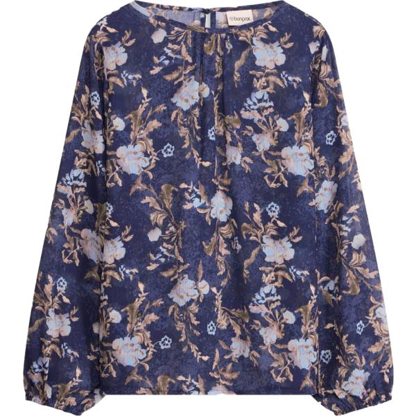 Tunica da donna in blu scuro chiffon bonprix bonprix
