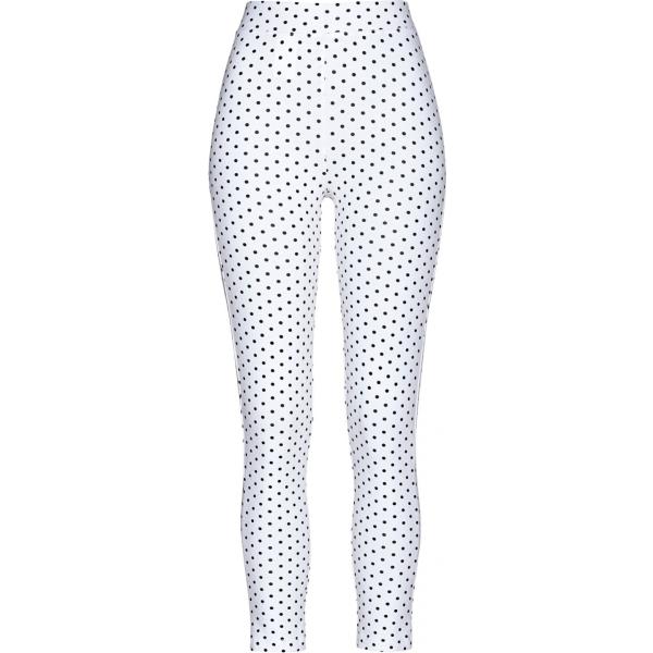 leggings Bpc selection bianco a pois