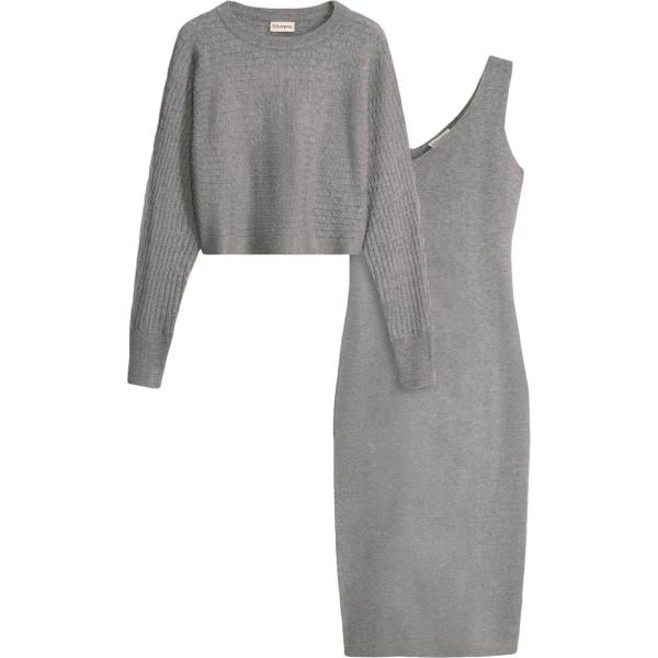 vestiti bonprix grigio