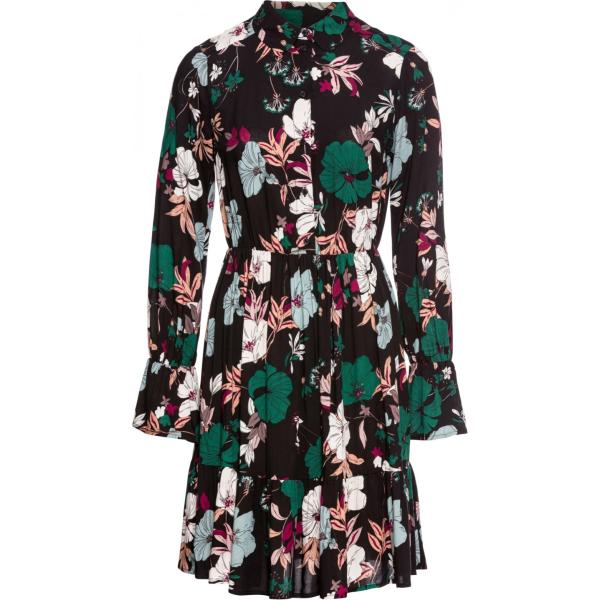 Vestito fantasia nero Bodyflirt nero a fiori
