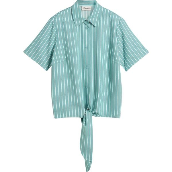 camicie a manica corta bonprix blu a righe