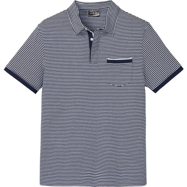 polo bonprix grigio a righe