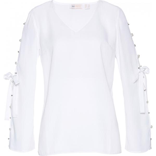 Tunica con perle bianco Bpc selection bianco