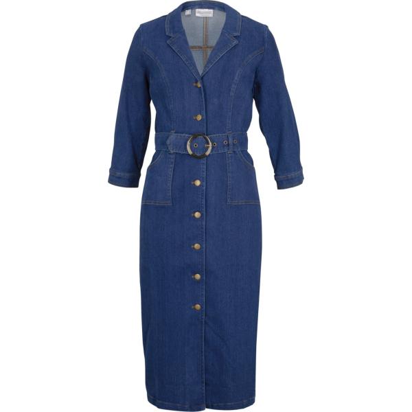 vestiti midi/longuette bonprix blu