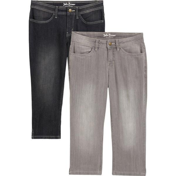 jeans da donna in grigio chiaro in denim bonprix