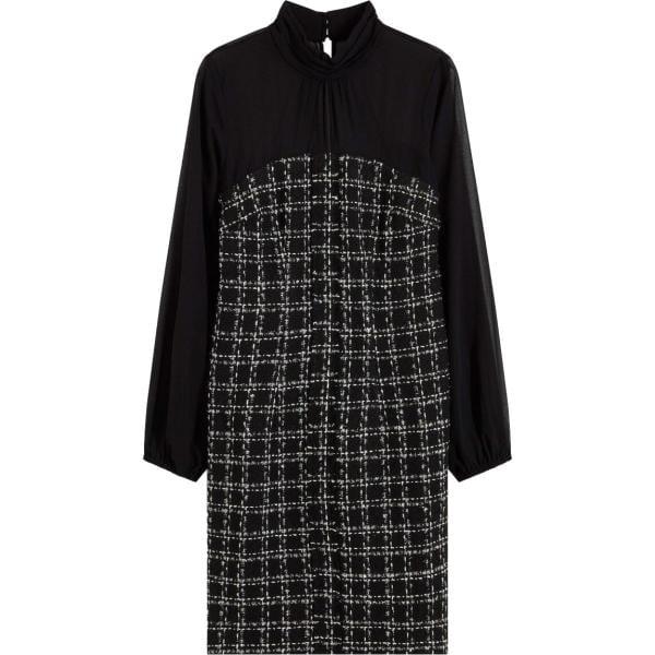 vestiti corti bonprix nero