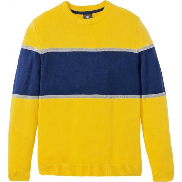 maglioni Bpc bonprix collection giallo a righe