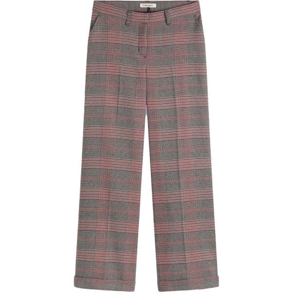 Pantaloni da donna in marrone scuro a quadri bonprix bonprix