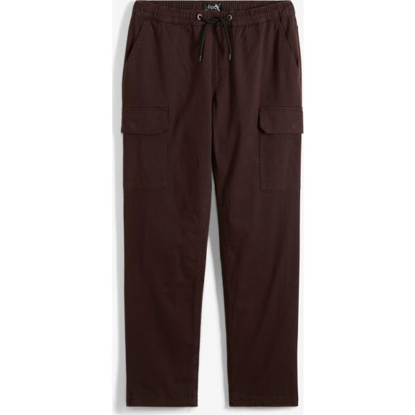 pantaloni cargo bonprix marrone